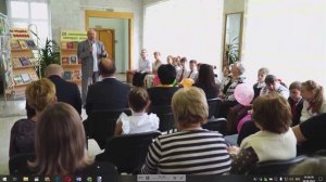 Открытие библиотеки №10  в поселке Лазурный