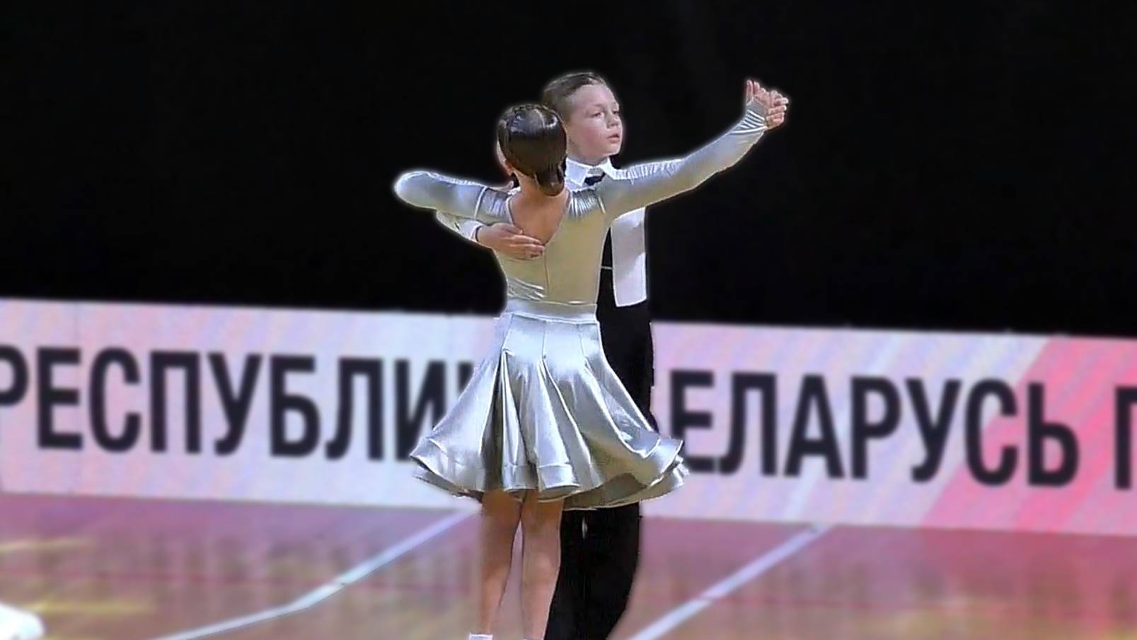 Дети-1 – 6 танцев, финал: вальс, танго, квикстеп, ча-ча-ча, румба, джайв. Первенство Беларуси 2025 смотреть онлайн