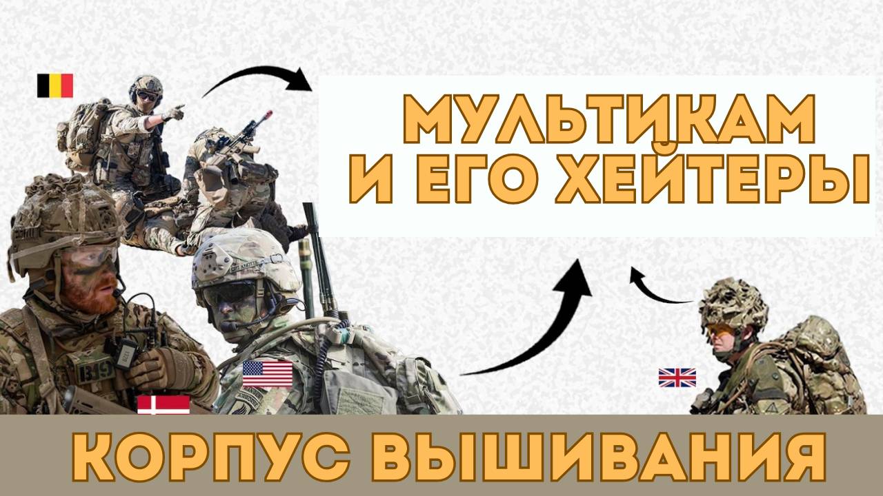 Мультикам и его хейтеры /Baltic Defence Review/ Корпус Вышивания