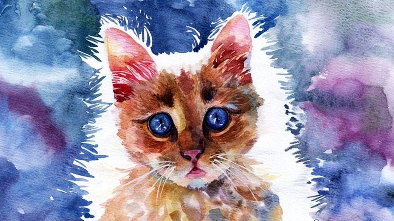 Коты и цветы художника Эммы Резниковой смотреть онлайн