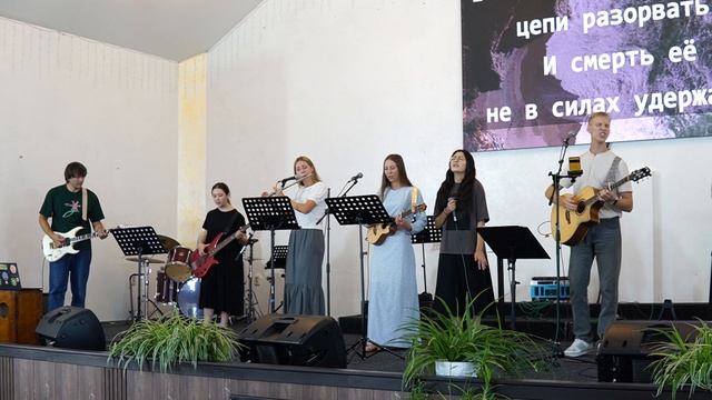 Прославление молодежной группы церковь Христа Спасителя блок 1