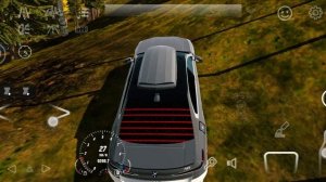 Car Parking. BMW 760i езда по горам.