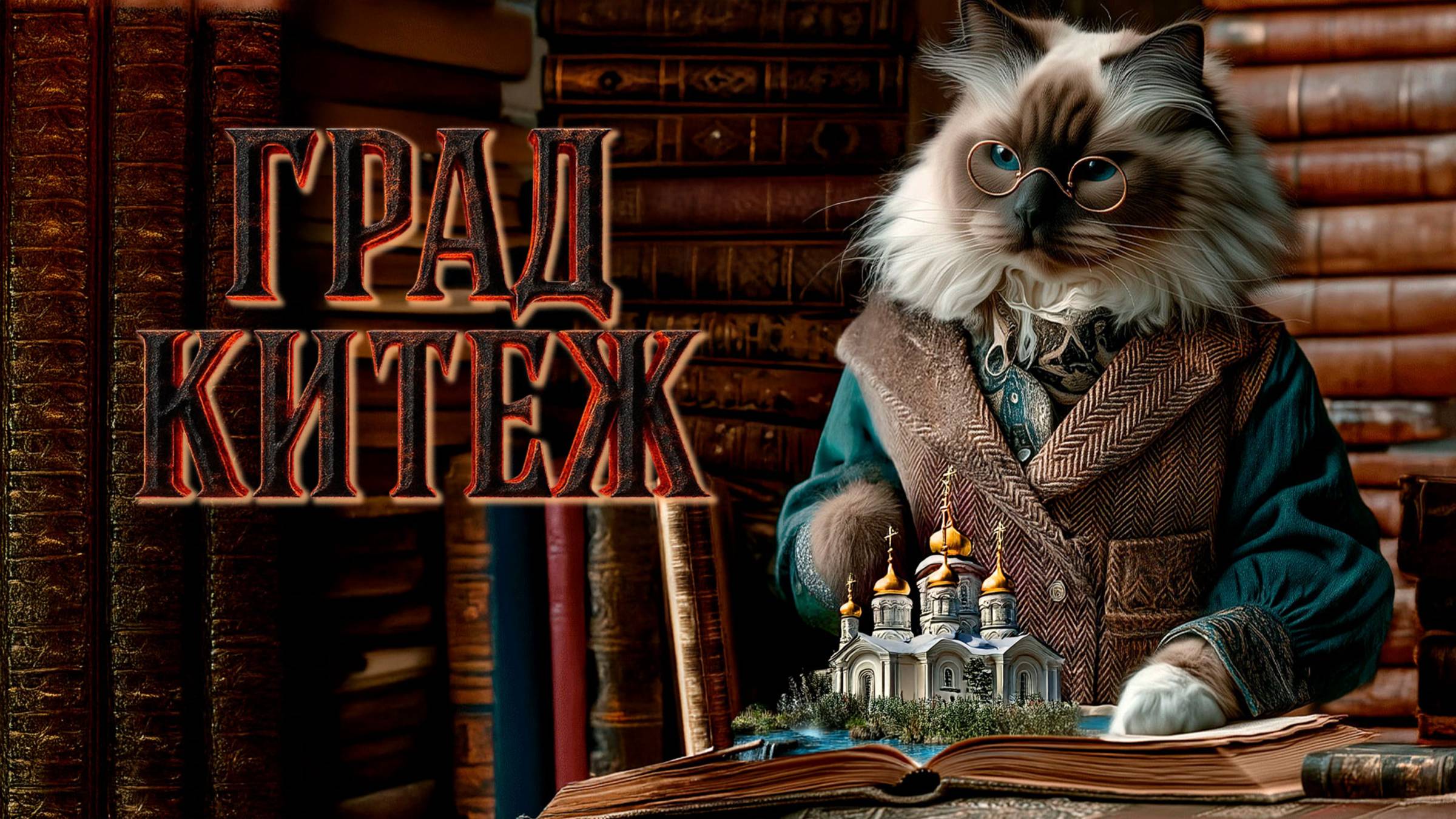 Град Китеж и озеро Светлояр: мифы и предания России | кот Варфоломей