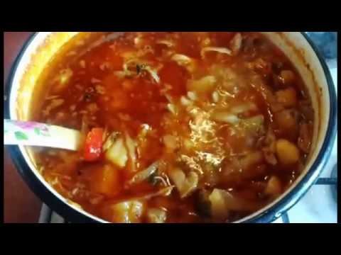Домашние щи с мясом и капустой смотреть онлайн