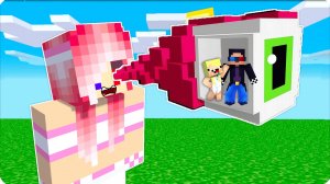 🥶 ВНУТРИ ТЕЛА ЛЕСКИ в Майнкрафт НУБИК ШЕДИ