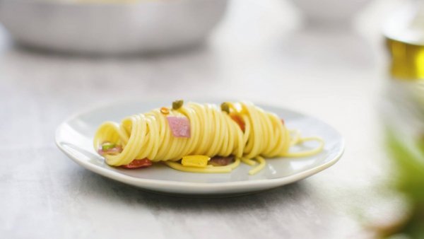 Barilla Спагеттони с овощами