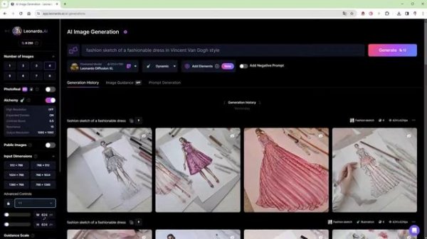 Обучение своей модели генерации нейросети Leonardo.ai