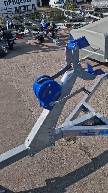 Лодочный прицеп МЗСА 81771В.101 для лодок и гидроциклов до 3,6 м. Видео обзор Трейли. смотреть онлайн