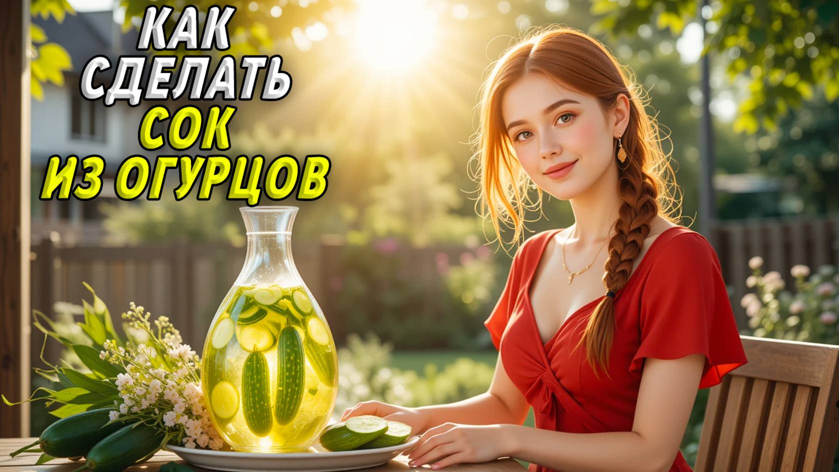 Как сделать сок из огурцов смотреть онлайн