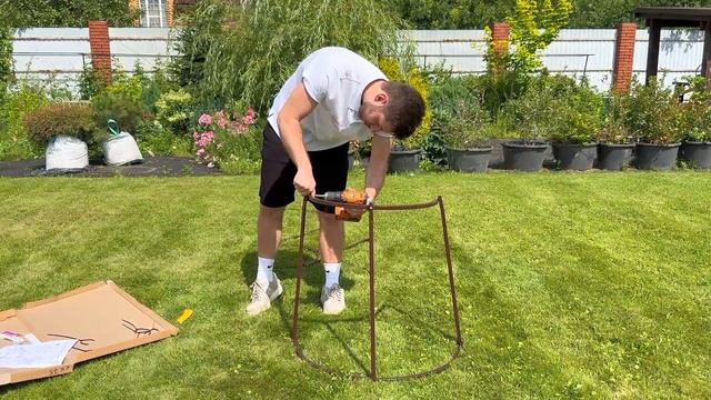 ИДЕАЛЬНЫЕ ОПОРЫ ДЛЯ КУСТОВ! Как собрать кустодержатель и какой размер выбрать смотреть онлайн