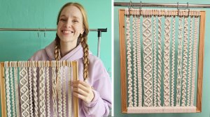 МАКРАМЕ КАРТИНА🖼️ | Мастер-класс