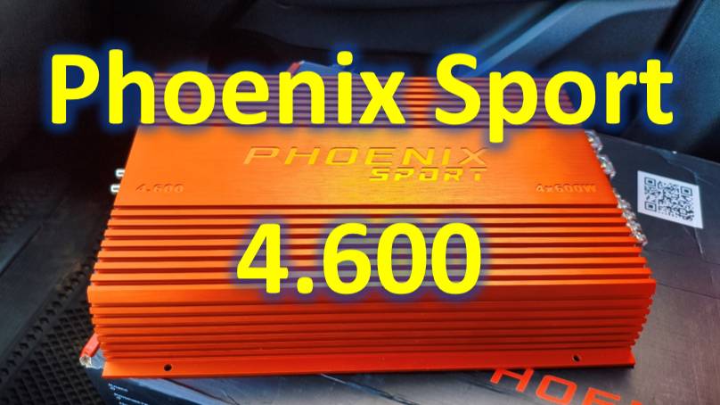Топовый 4-канальный усилитель Phoenix Sport 4.600 смотреть онлайн