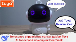 Голосовое управление умным домом Tuya. AI Голосовой помощник DeepSeek, GPT4o, Grok.