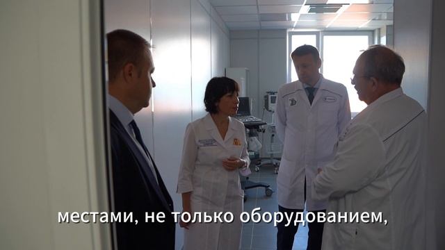 Открытие отделения анестезиологии-реанимации и интенсивной терапии в СООД 2025