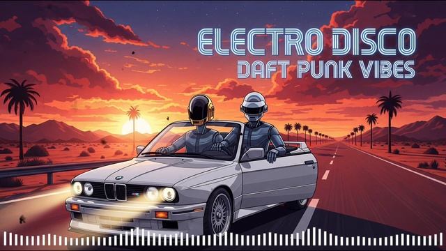 DAFT PUNK ULTIMATE CHILL DISCO VIBES 🌴 Daft Punk Inspired Sunset Funk X Beach Lounge Session