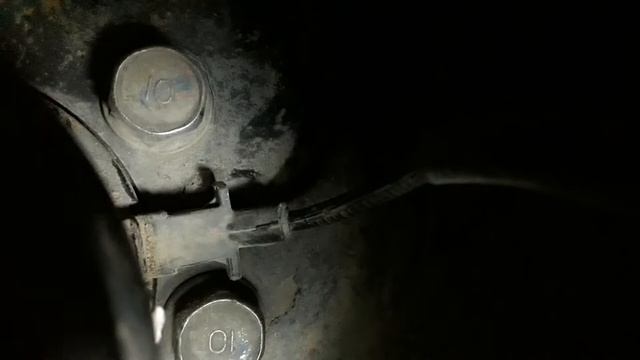 Замена датчика АБС,ASC на Мицубиси Аутлендер 3.