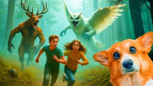 СОВУ и ОЛЕНЯ из 99 НОЧЕЙ МОЖНО ЗАВАЛИТЬ! Только мы не знаем как! Корги Коржик Говорящая собака