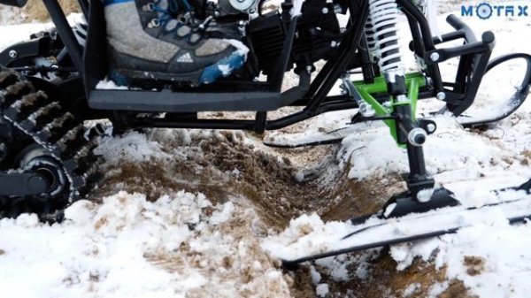 Детский снегоход Gekkon Snow - Тест Драйв