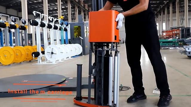 Сборка и установка паллетообмотчика SmartWasp X0