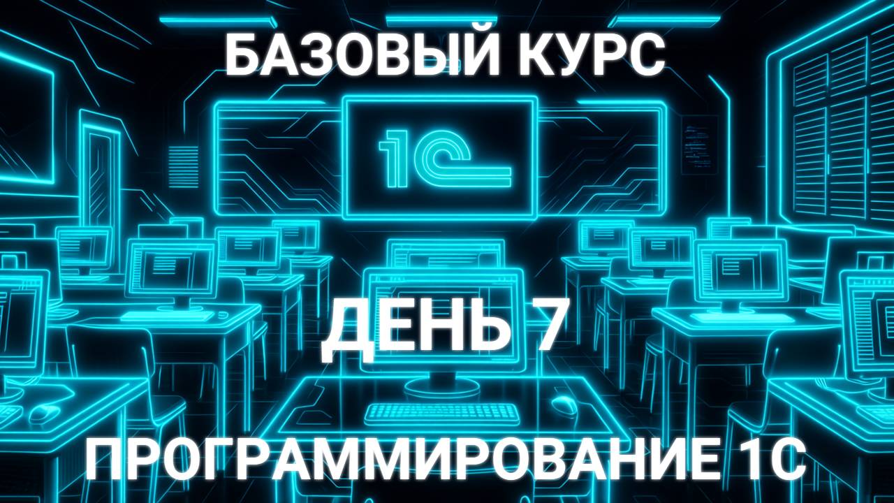 День 7 из 12 - Программирование на платформе 1С смотреть онлайн