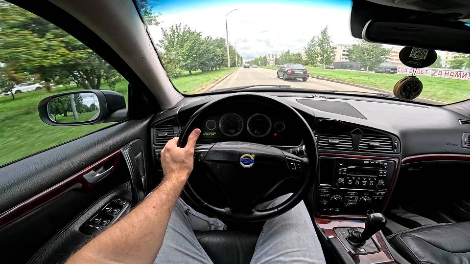 2008 VOLVO S60 2.5T POV TEST DRIVE