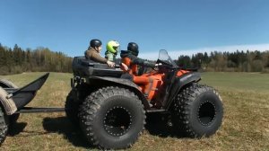 Вот это аппарат! Огромный квадроцикл Сокол Про!