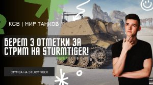 C1yMba ● БЕРЕМ 3 ОТМЕТКИ ЗА СТРИМ НА STURMTIGER! НЕУЖЕЛИ ПОШЛО!