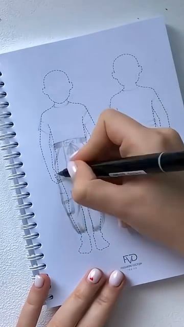 Скетчбук с шаблонами для дизайна детской одежды (1) смотреть онлайн