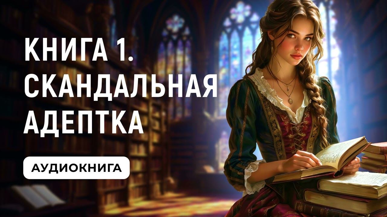 АУДИОКНИГА ПОЛНОСТЬЮ ✦ КНИГА 1. СКАНДАЛЬНАЯ АДЕПТКА ✦ ЛЮБОВНОЕ ФЭНТЕЗИ