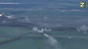 Работа прямой наводкой на фронте сейчас явление нечастое.