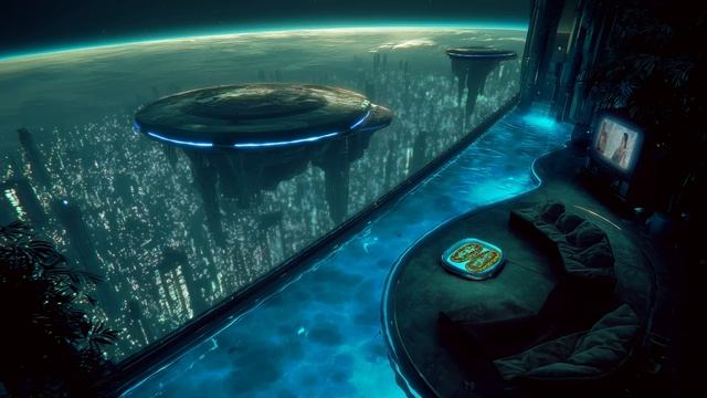 Oculus ⧫ Soothing SciFi Ambient Relaxation ⧫ Relaxing Future City Soundscapes