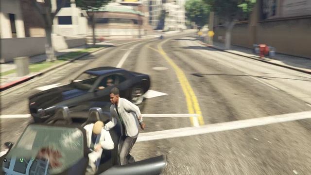 GTA5 Покатушки на мотороллере