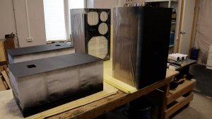 DIATONE DS-505 и Электроника 130 АС. Цоколь, подготовка к покраске, работа с динамиками.