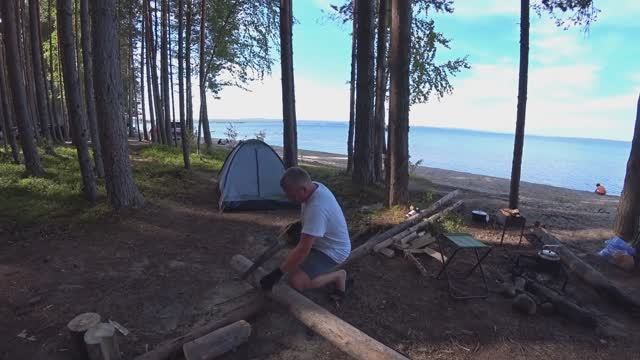 В Карелии с ПАЛАТКАМИ!!! смотреть онлайн