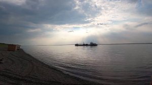 Рыбалка неводом на Енисее.