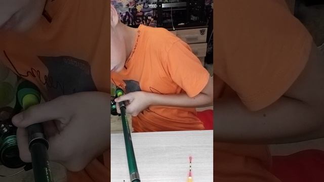 распаковка удочки