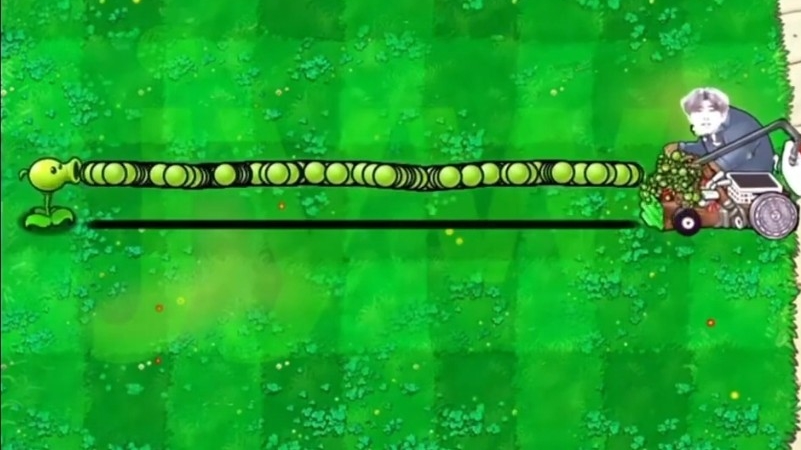 Суперсила Горохострела после мутации! 💪🌿 / Plants vs Zombies смотреть онлайн