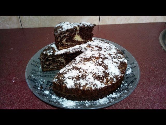 Пирог Зебра - печем дома. Простой рецепт пирога смотреть онлайн