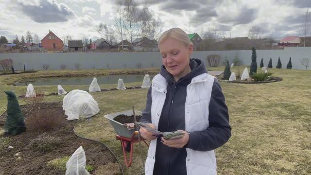 На даче в деревне🏡Сею капусту🥦 в теплицу#Замело снегом# Моя рассада🌱#05апреля2025