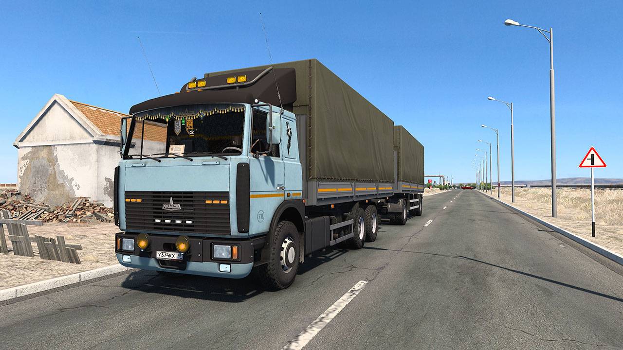 Ух! Степи, степи! * ETS2