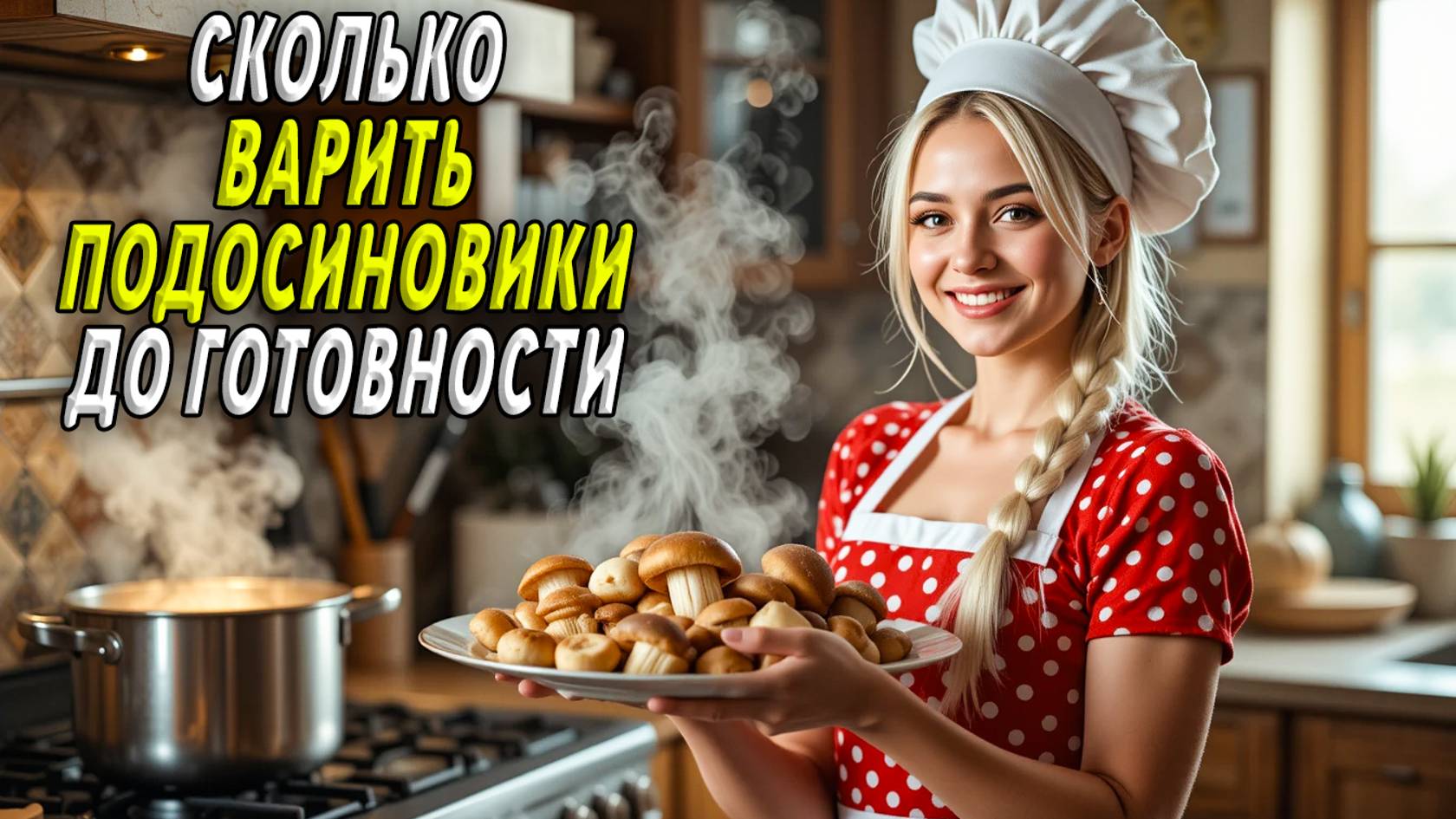 Сколько варить подосиновики до готовности смотреть онлайн
