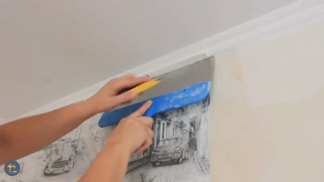 Как клеить флизелиновые обои, пошаговая инструкция своими руками смотреть онлайн