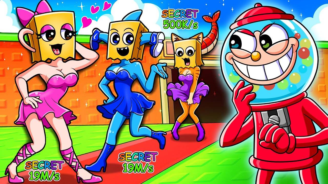 Спрячь коробку с тестом для девочек! 😱 Кого лучше всего выбрать для игры в Чиклетейру Бициклетейру? смотреть онлайн