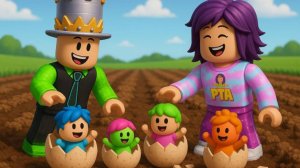 Вырасти ДРУГА в РОБЛОКС! Снова ВЫРАСТИ САД но другая игра! Я НАШЕЛ ДОЧКУ РИТУ!