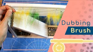 Изготовление даббинг браша (dubbing brush). На примере простого стримера и мыши из меха оленя.