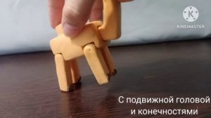 Обзор фигурок Minecraft из воздушного пластилина