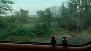 Путешествие в Крым на поезде (Лего анимация)! 2 часть!