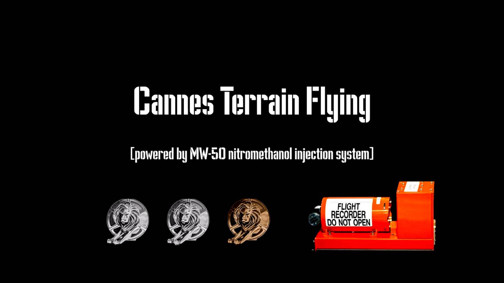 CANNES TERRAIN FLYING [powered by MW-50 nitromethanol injection system] смотреть онлайн