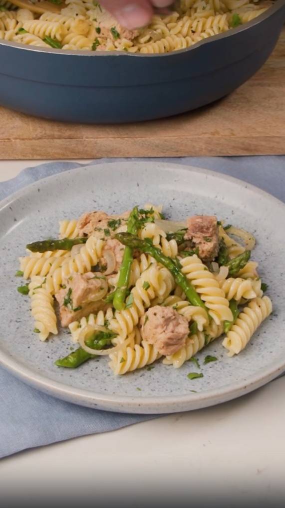 Barilla Джирандоле со спаржей и тунцом смотреть онлайн