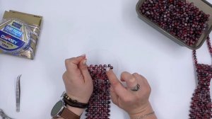 Это проще, чем кажется: плетем крутой галстук из бусин за один вечер!